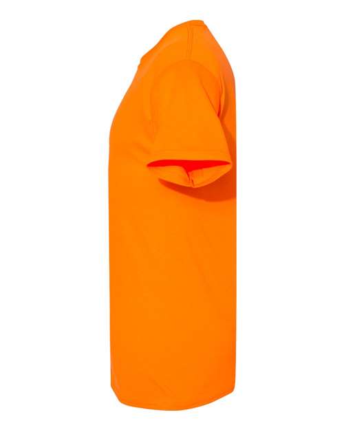 Hanes 5170 Unisex 50/50 T-Shirt #color_SAFETY ORANGE