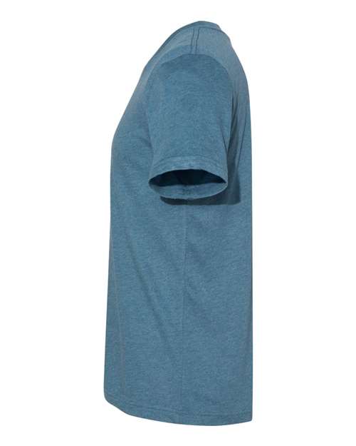 Bella + Canvas 3301C Unisex Sueded T-Shirt #color_HTHR DEEP TEAL