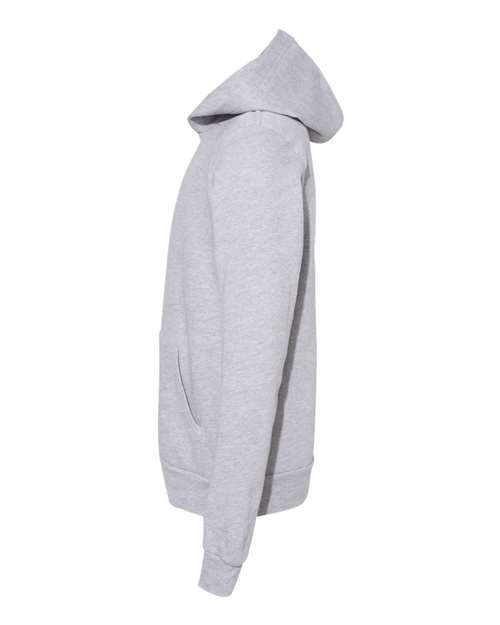 Bella + Canvas 3719Y Youth Sponge Fleece Pullover Hooded Sweatshirt #color_ATHLETIC HEATHER