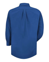 Red Kap SP90 Poplin Dress Shirt #color_Royal Blue - Sleeve 32/33