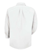 Red Kap SP90 Poplin Dress Shirt #color_White - Sleeve 32/33