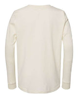 Bella + Canvas 3501Y Youth Jersey Long-Sleeve T-Shirt #color_NATURAL