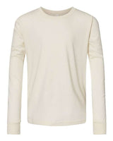 Bella + Canvas 3501Y Youth Jersey Long-Sleeve T-Shirt #color_NATURAL