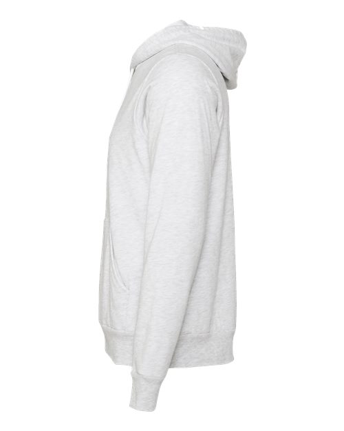Bella + Canvas 3719 Unisex Sponge Fleece Pullover Hooded Sweatshirt #color_ASH