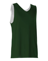 Alleson Athletic 506CR Reversible Tank #color_Forest/ White
