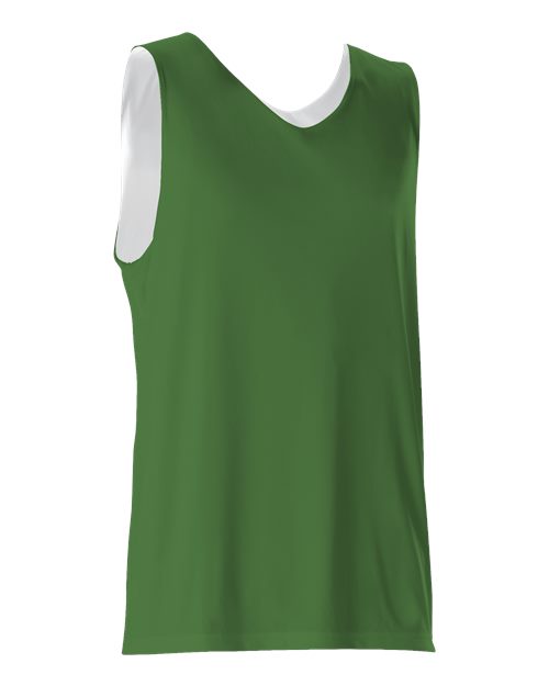 Alleson Athletic 506CRY Youth Reversible Tank #color_Kelly/ White