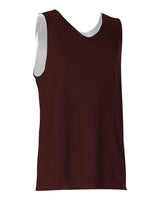 Alleson Athletic 506CRY Youth Reversible Tank #color_Maroon/ White