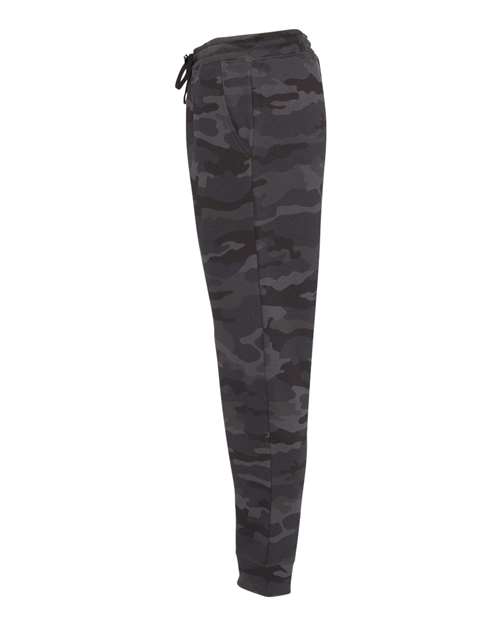 Independent Trading Co. IND20PNT Midweight Fleece Pants #color_Black Camo