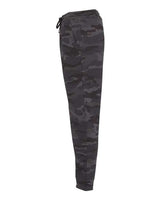 Independent Trading Co. IND20PNT Midweight Fleece Pants #color_Black Camo