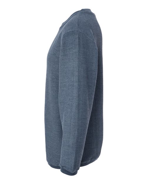 MV Sport 19179 Corded Crewneck Pullover #color_Navy