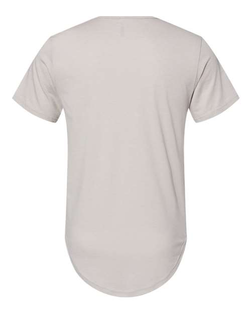 Bella + Canvas 3003C FWD Fashion Men's Curved Hem Short Sleeve T-Shirt #color_HEATHR COOL GREY