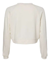 Bella + Canvas B7505 FWD Fashion Ladies' Raglan Pullover Fleece #color_VINTAGE WHITE