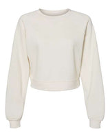Bella + Canvas B7505 FWD Fashion Ladies' Raglan Pullover Fleece #color_VINTAGE WHITE