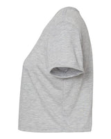 Bella + Canvas B8882 Ladies' Flowy Cropped T-Shirt #color_ATHLETIC HEATHER