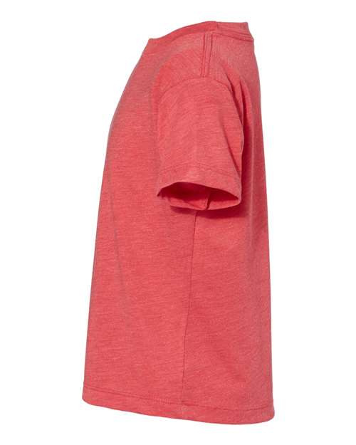 Bella + Canvas 3413T Toddler Triblend Short-Sleeve T-Shirt #color_RED TRIBLEND