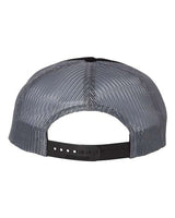 Richardson 930 Troutdale Corduroy Trucker Cap #color_Black/ Charcoal