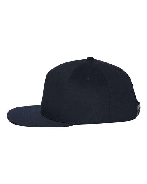 Richardson 255 Pinch Front Structured Snapback Trucker Cap #color_Navy