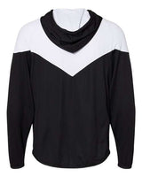 Badger 7722 Spirit Outer-Core Jacket #color_Black/ White