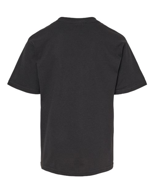 M&O 4850 Youth Gold Soft Touch T-Shirt #color_Black