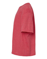 M&O 4850 Youth Gold Soft Touch T-Shirt #color_Heather Red