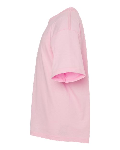 M&O 4850 Youth Gold Soft Touch T-Shirt #color_Light Pink