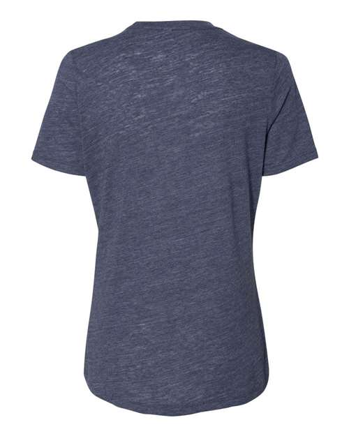 Bella + Canvas 6416 Ladies' Relaxed Vintage Slub T-Shirt #color_NAVY SLUB