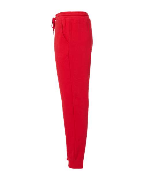 Independent Trading Co. IND20PNT Midweight Fleece Pants #color_Red