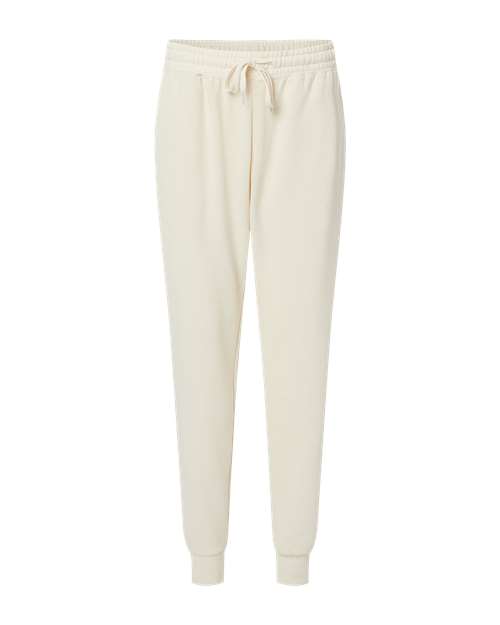 Independent Trading Co. PRM20PNT Women's California Wave Wash Sweatpants #color_Bone