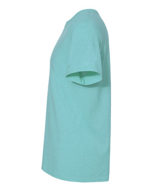 Jerzees 560MR Adult Premium Blend Ring-Spun T-Shirt #color_SMPLY AQUA HTHR