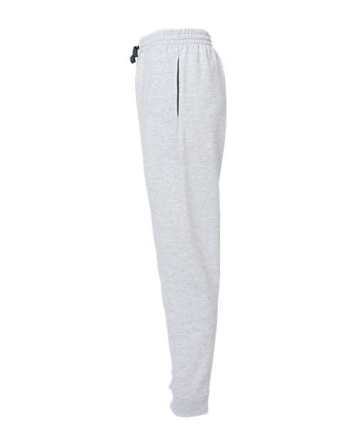 Jerzees 975MPR Adult Nublend Jogger #color_ASH/ CHAR GREY