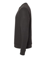 Next Level 9002NL Unisex Pullover PCH Crewneck Sweatshirt #color_HEATHER BLACK