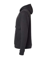 Next Level 9302 Unisex Classic PCH  Pullover Hooded Sweatshirt #color_HEATHER BLACK