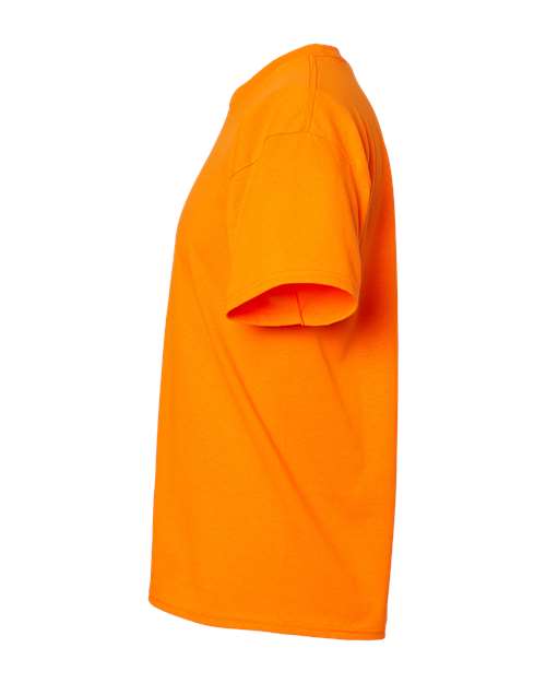 Hanes 5280 Unisex Comfortsoft Cotton T-Shirt #color_SAFETY ORANGE