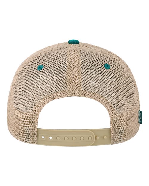 LEGACY OFA Old Favorite Trucker Cap #color_Marine Blue/ Khaki