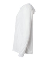 Paragon 220P Bahama Performance Hooded Long Sleeve T-Shirt #color_Aluminum