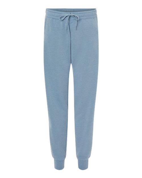 Independent Trading Co. PRM20PNT Women's California Wave Wash Sweatpants #color_Misty Blue