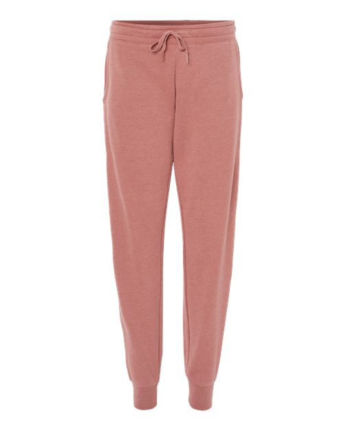 Independent Trading Co. PRM20PNT Women's California Wave Wash Sweatpants #color_Dusty Rose