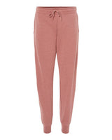 Independent Trading Co. PRM20PNT Women's California Wave Wash Sweatpants #color_Dusty Rose