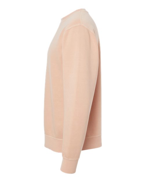 Independent Trading Co. PRM3500 Midweight Pigment-Dyed Crewneck Sweatshirt #color_Pigment Dusty Pink