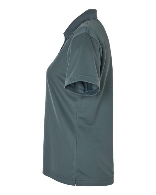 Paragon 104 Women's Saratoga Performance Mini Mesh Polo #color_Carbon