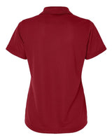 Paragon 104 Women's Saratoga Performance Mini Mesh Polo #color_Cardinal