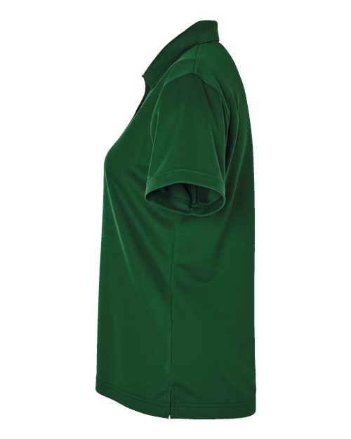 Paragon 104 Women's Saratoga Performance Mini Mesh Polo #color_Hunter Green