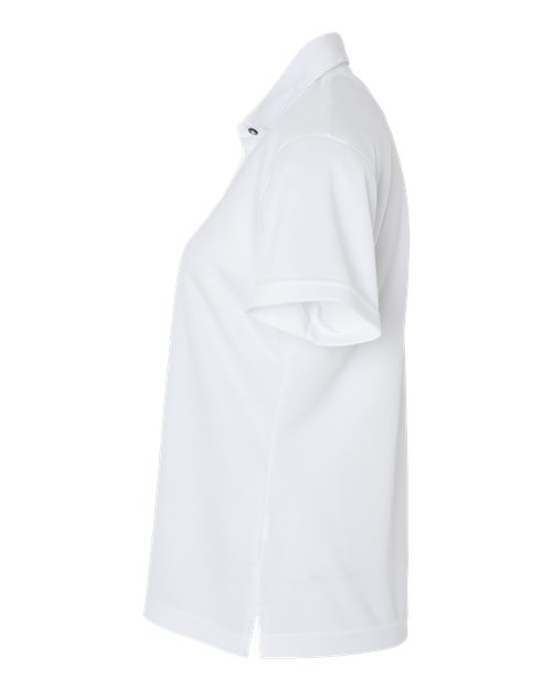 Paragon 104 Women's Saratoga Performance Mini Mesh Polo #color_White