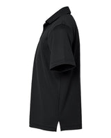 Paragon 108Y Youth Saratoga Performance Mini Mesh Polo #color_Black