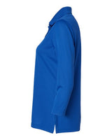 Paragon 120 Women's Lady Palm Three-Quarter Sleeve Polo #color_Royal