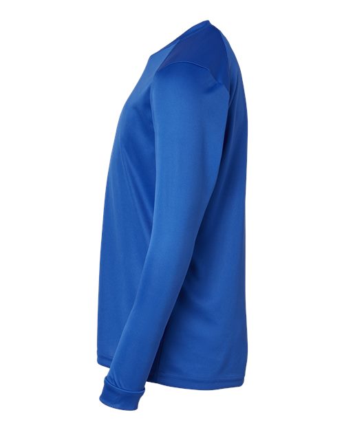 Paragon 218Y Youth Long Islander Performance Long Sleeve T-Shirt #color_Royal