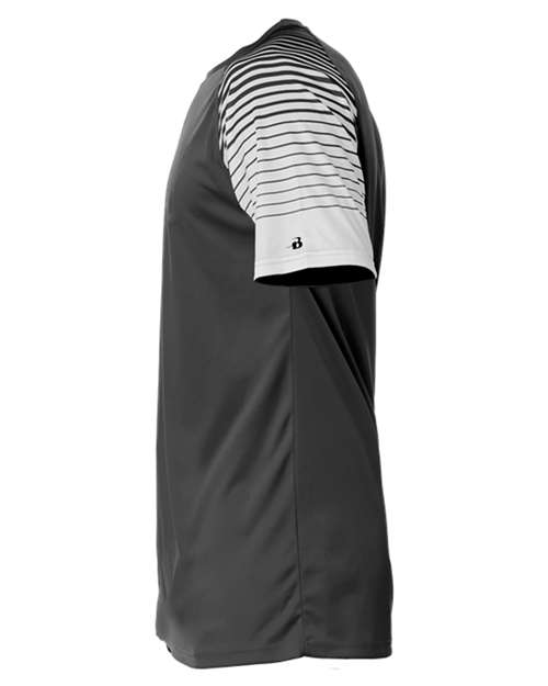 Badger 4210 Lineup T-Shirt #color_Graphite