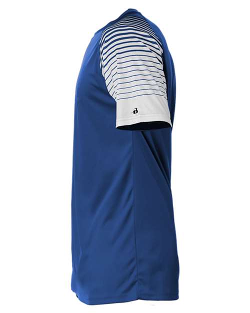 Badger 4210 Lineup T-Shirt #color_Royal