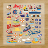 Boats Iron-On Transfer Pack