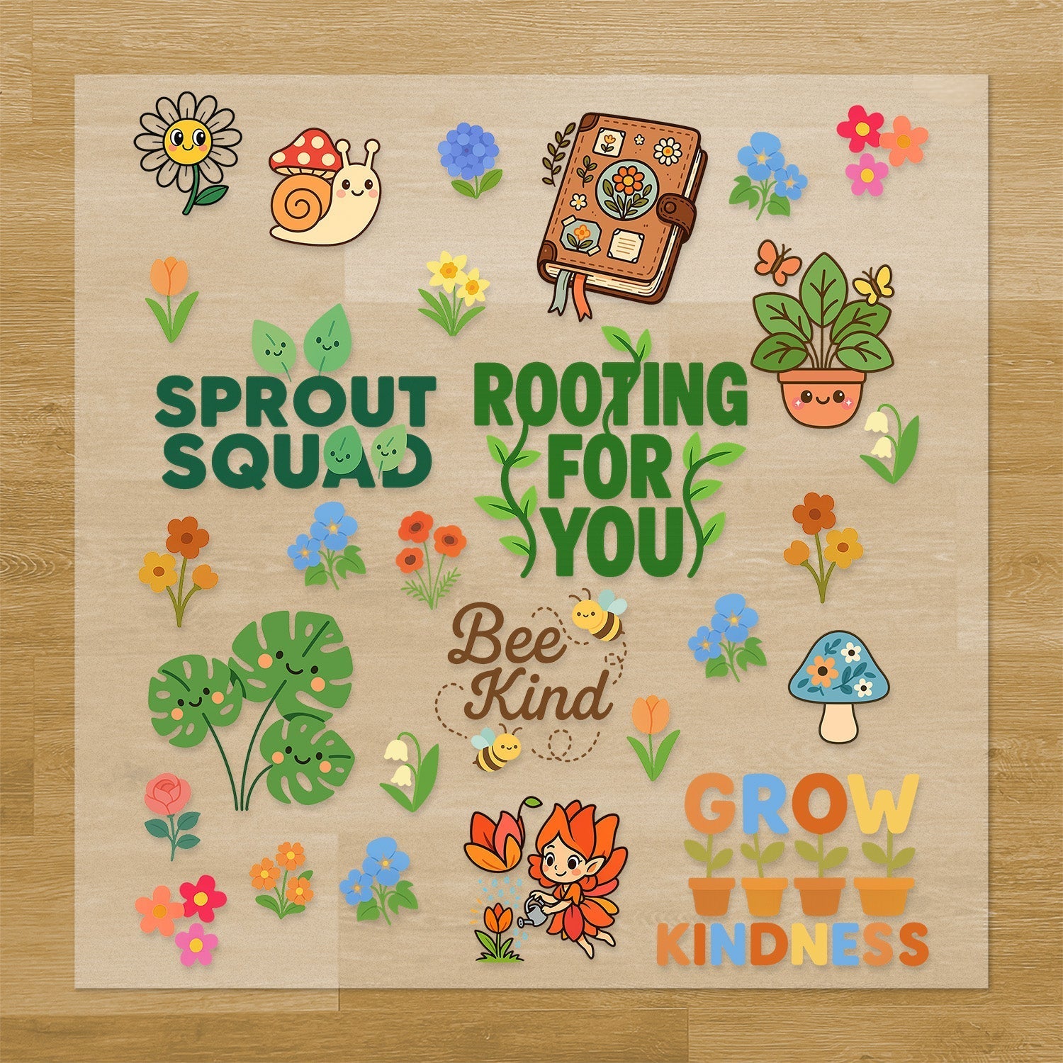 Botanical Plants Iron-On Transfer Pack